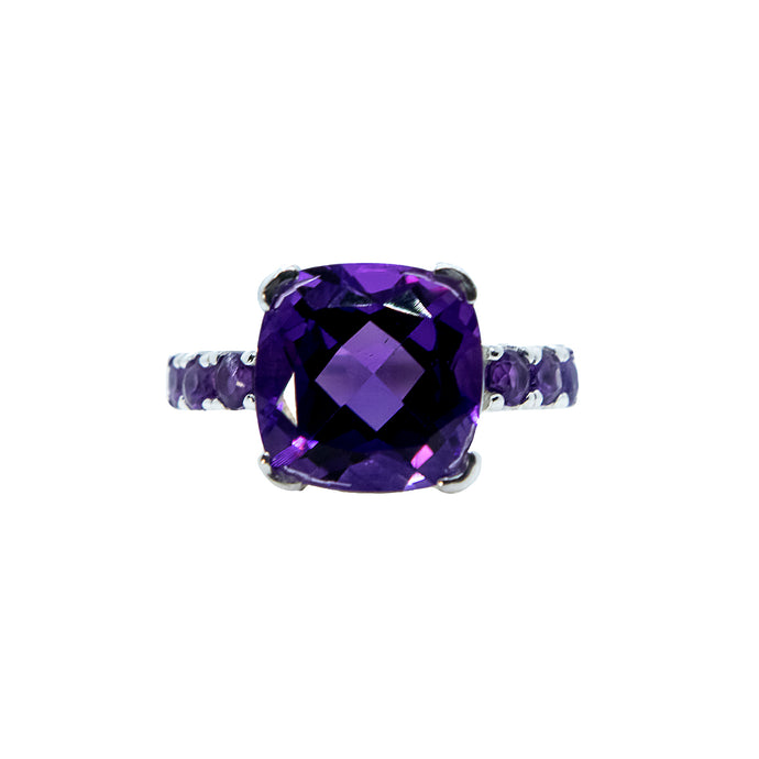 Delicate Amethyst Ring