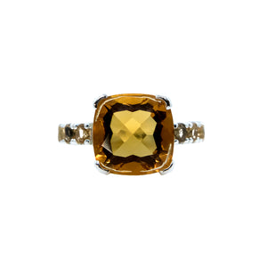 Delicate Citrine Ring